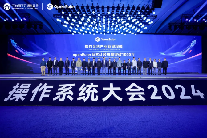 ����ϵͳ���2024ح7790�ط����Ŷ������Ρ�openEuler����ͻ��Т˳��λ��